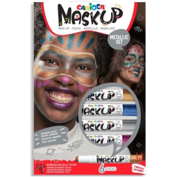 MASK UP 6PZ CARIOCA      METALLIC