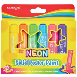 TEMPERA SOLIDA 6 COLORI  NEON