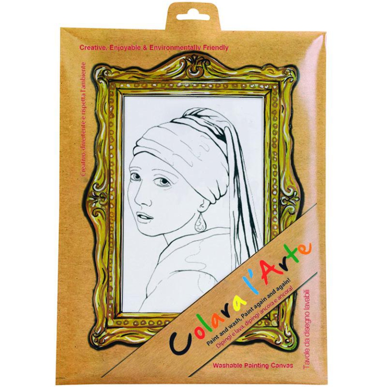 COLORA L'ARTE 25X35CM PP JOHANNES VERMEER