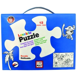 FUNNY MAT PUZZLE 30X40CM L'ISOLA DEI PIRATI