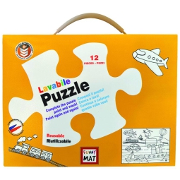 FUNNY MAT PUZZLE 30X40CM MACCHININE