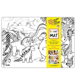 FUNNY MAT EPOCA GIURASSICA AKADEMI COCUK 33X48CM