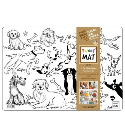 FUNNY MAT CANI AKADEMI   COCUK 33X48CM