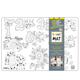 FUNNY MAT NUMERI AKADEMI COCUK 33X48CM