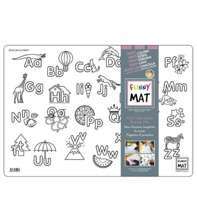 FUNNY MAT ALFABETO INGLESE AKADEMI COCUK 33X48CM