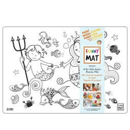 FUNNY MAT SIRENA AKADEMI COCUK 33X48CM