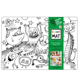 FUNNY MAT ALIENI AKADEMI COCUK 33X48CM