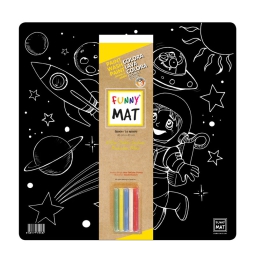 FUNNY MAT BLACK SPAZIO   AKADEMY COCUK 33X48CM