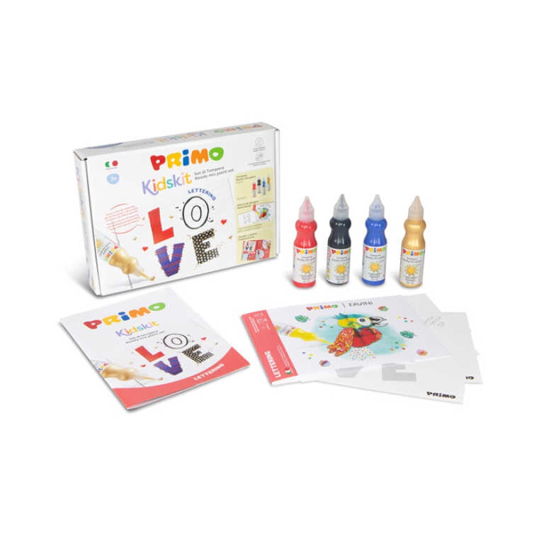 PRIMO KIDSKIT 4PZ SCATOLA SET REGALO ASSORTITI 3