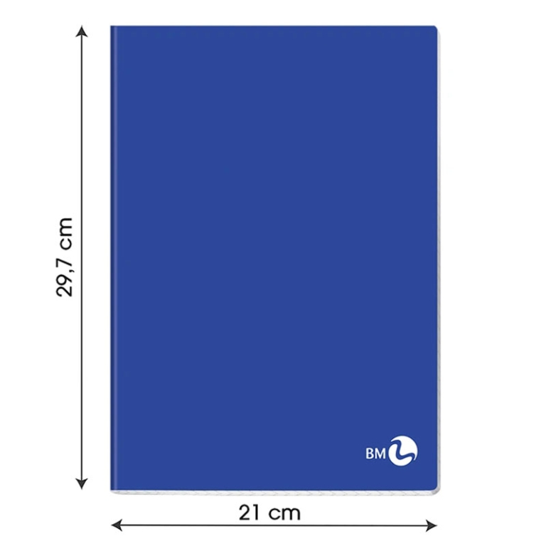 MAXI 80GR RIG.5MM 10PZ PPL COPERTINA IN PLASTICA 5