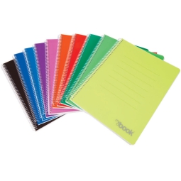 QUADERNI SPIRALE 70GR 5MM 10X15 10PZ NON FORATI