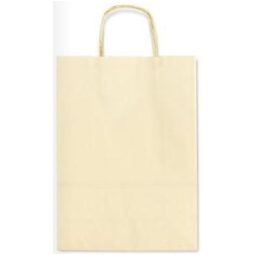 SHOPPER 46X49X16CM MANICI RITORTI BEIGE 25PZ