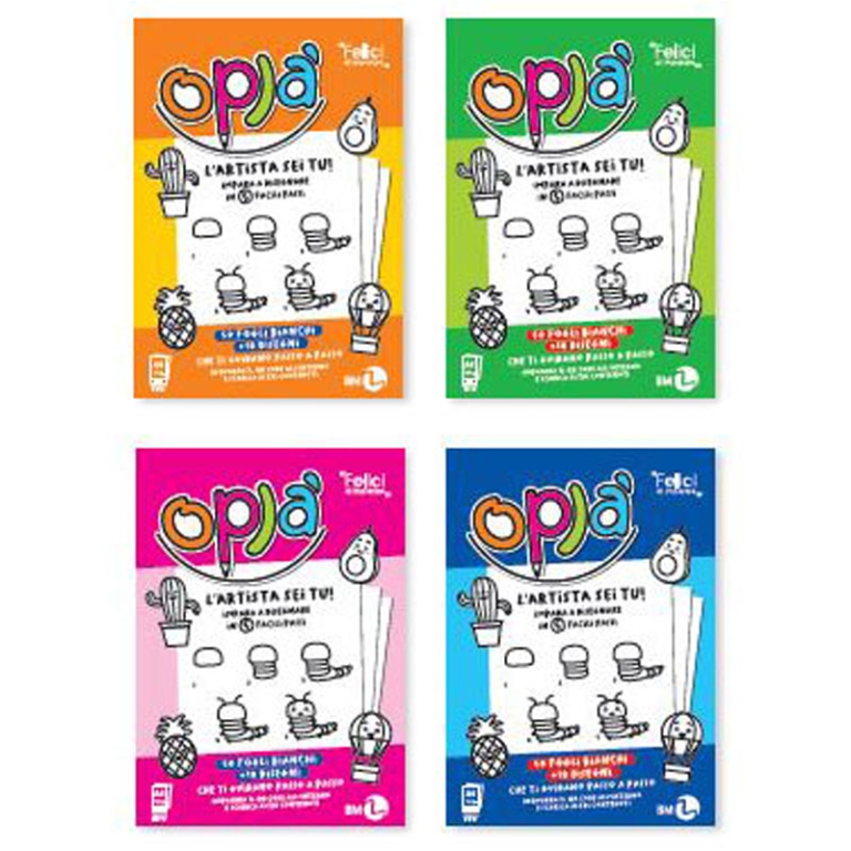 BLOCCO OPLA' BM 3IN1 59FG 100GR COLORI ASSORTITI