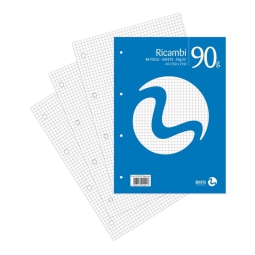RICAMBI A5 RIGATURA 4MM 90GR