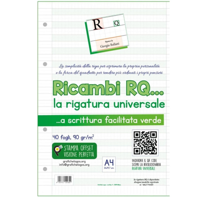 RICAMBI QUIREBOOK RIG.RQ