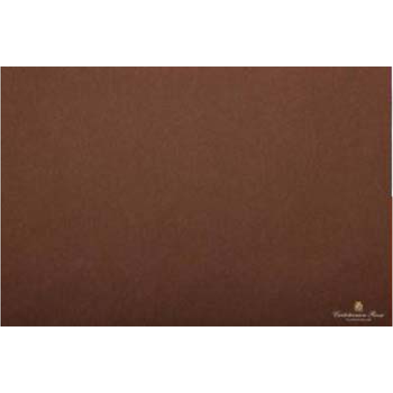 CARTA VELINA 50X76CM 24 FOGLI 21GR MARRONE SCURO