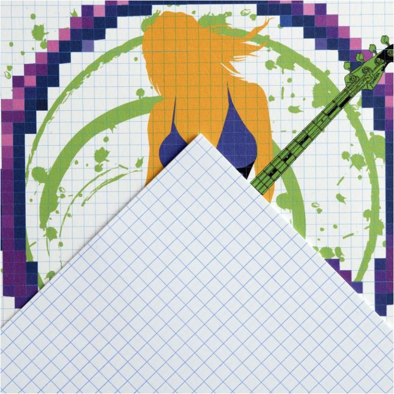 BLOCCO PIXEL ART 40FG 120GR A4 CANSON 3