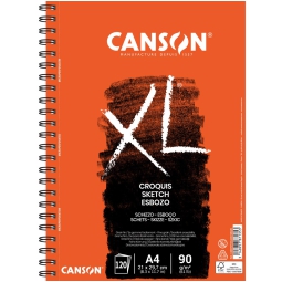 BLOCCO CROQUIS 120FG 90GR A4 XL SPIRALE L.L.CANSON