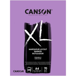 BLOCCO MARKER 100FG 70GR A4 XL COLLATO CANSON