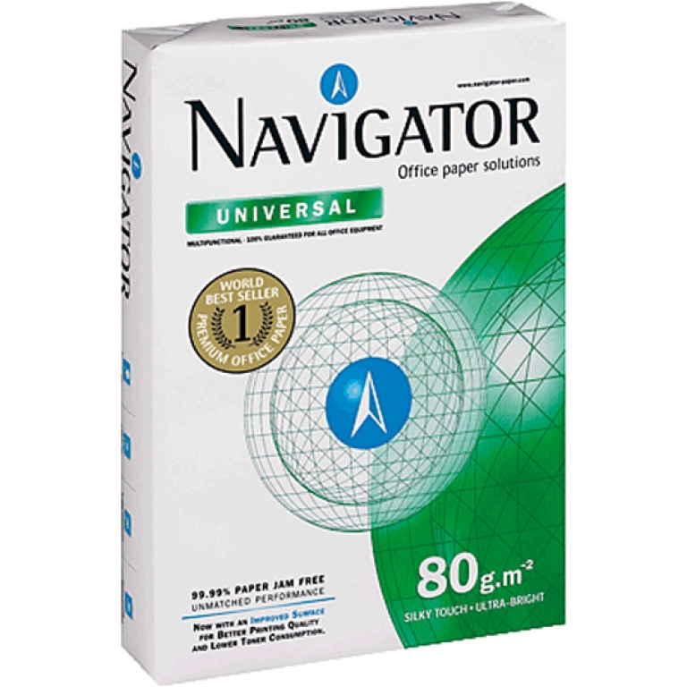 CARTA A4 NAVIGATOR 5X500FG 80GR PER FOTOCOPIE