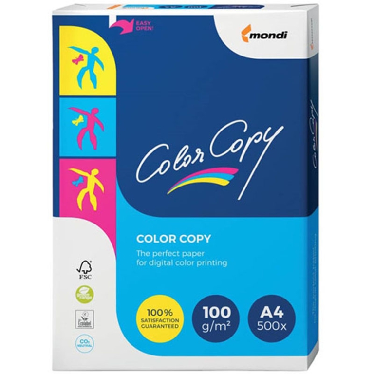 CARTA A4 100GR COLORCOPY MONDI 500FG