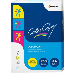 CARTA A4 250GR COLORCOPY MONDI 125FG