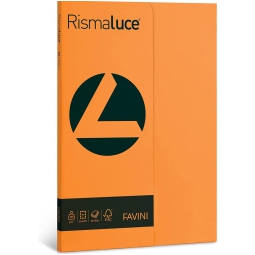 CARTA A4 200GR 50FG ARANCIONE RISMALUCE