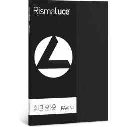 CARTA A4 200GR 50FG NERO RISMALUCE