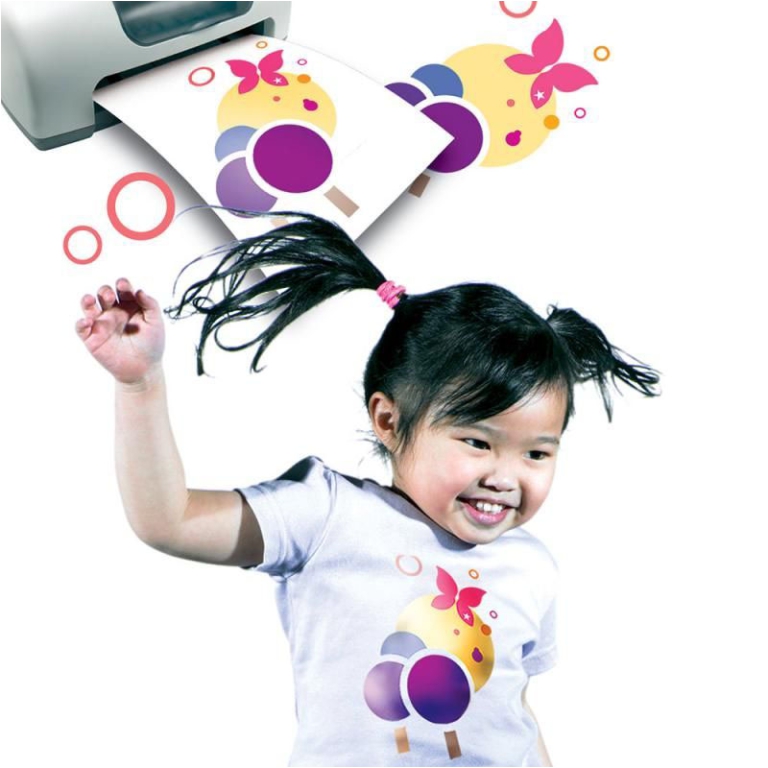 CARTA INKJET TRANSFER T-SHIRT CHIARO A4 10 FOGLI 2