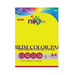 CARTA FLUO A4 80GR 100FG GIALLO