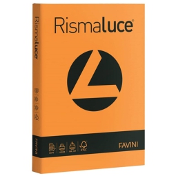 CARTA A4 200GR 125FG ARANCIONE RISMALUCE