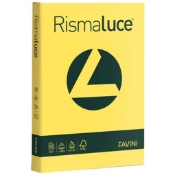 CARTA A4 200GR 125FG GIALLO SOLE RISMALUCE