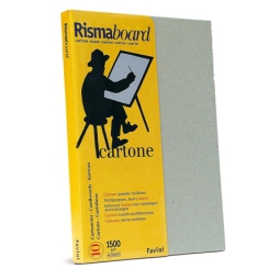 QUADRANTI A4 10FG CARTONE 1500GR GRIGIO BOARD