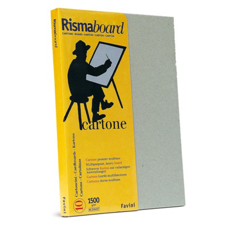 QUADRANTI A4 10FG CARTONE 1500GR GRIGIO BOARD