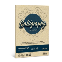 CARTA CALLIGRAPHY A4 50FG 90GR CREMA PERGAMENA