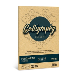 CARTA CALLIGRAPHY A4 50FG 90GR ORO PERGAMENA