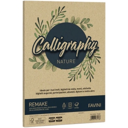 CARTA CALLIGRAPHY A4 50FG 120GR REMAKE SPIAGGIA