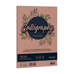 CARTA CALLIGRAPHY A4 50FG 120GR CRUSH MANDORLA