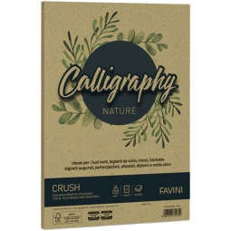 CARTA CALLIGRAPHY A4 50FG 250GR CRUSH OLIVA