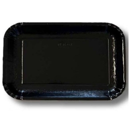 VASSOI CARTONE 30X40,2CM 80PZ ELITE BLACK