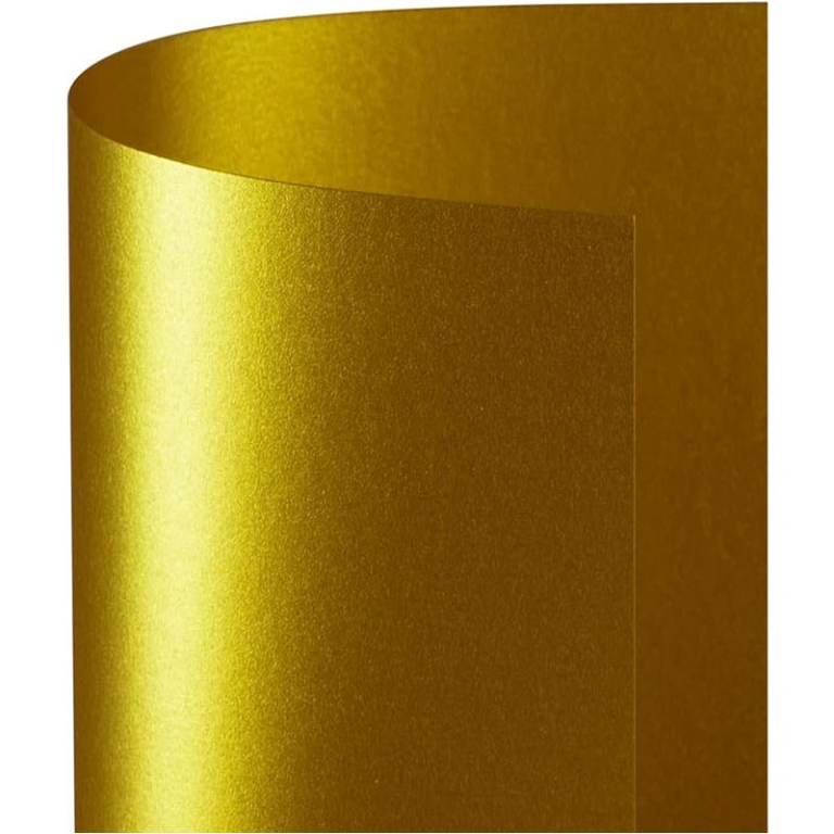 FOGLI DISEGNO 70X100 10FG 250GR ORO METAL 2LATI