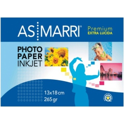 CARTA INKJET LUCIDA PREMIUM 265GR 127X178 20FG