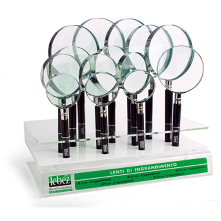 LENTI CRISTALLO 12PZ ASSORTITI