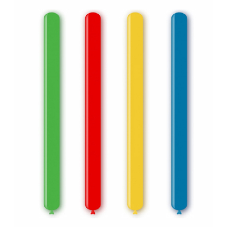 PALLONCINI MODELLABILI 20PZ 160CM COL. ASSORTITI BIO