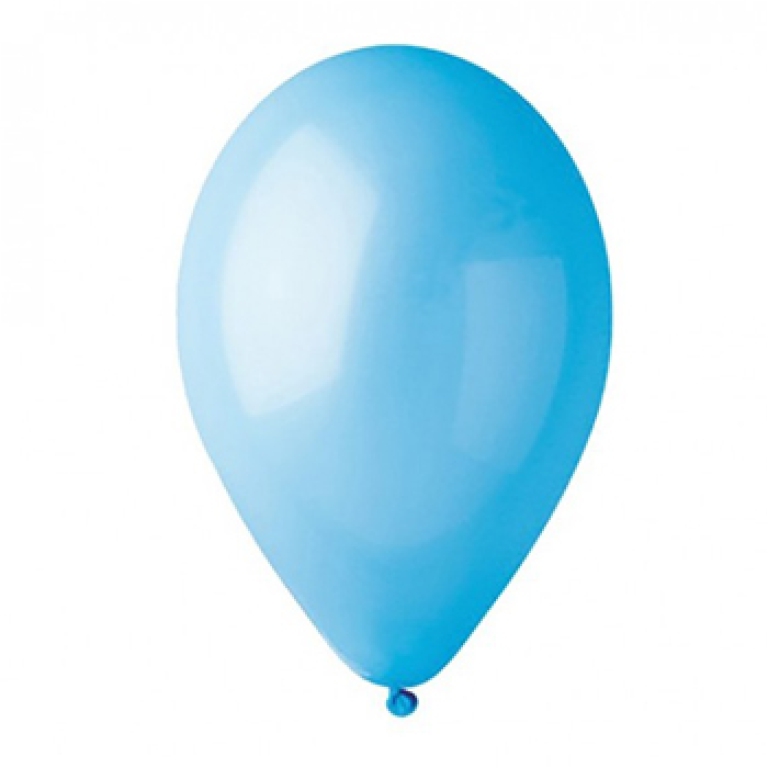 PALLONCINI 15PZ 30CM CELESTE BIO 2