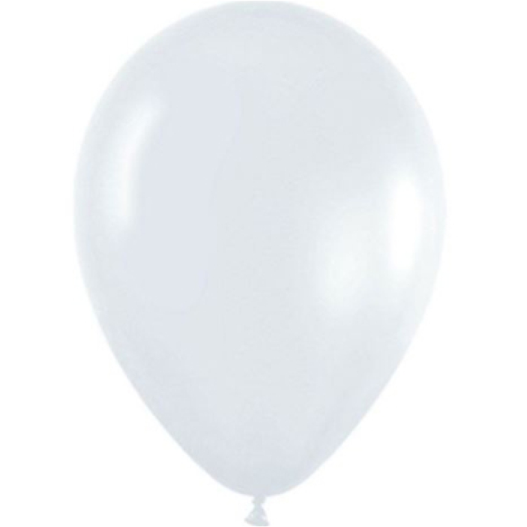 PALLONCINI 15PZ 30CM BIANCO BIO 2