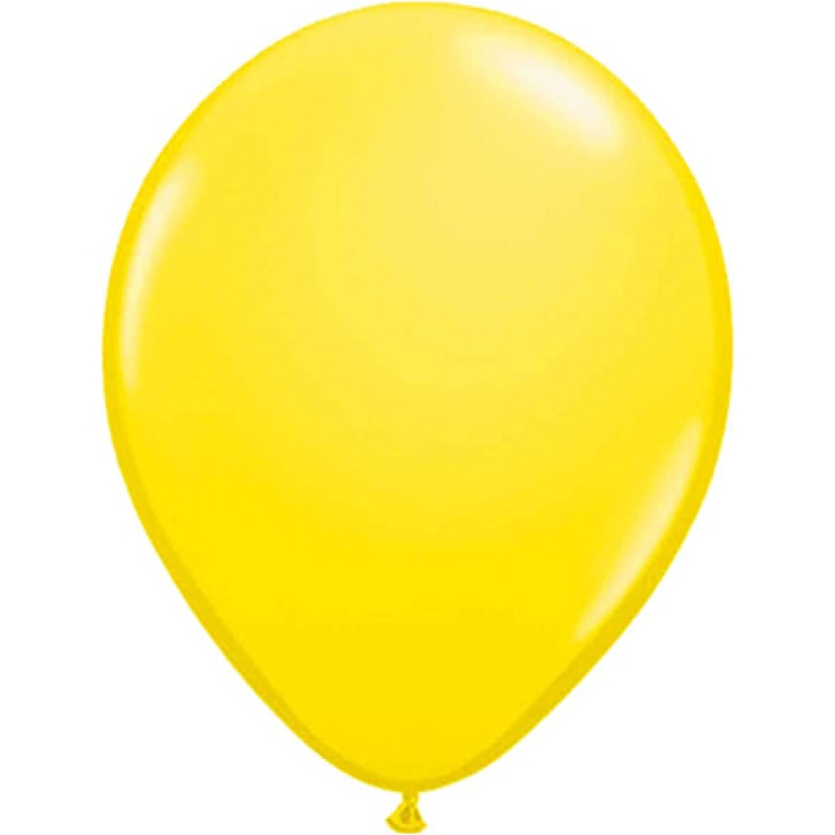 PALLONCINI 15PZ 30CM GIALLO BIO 2