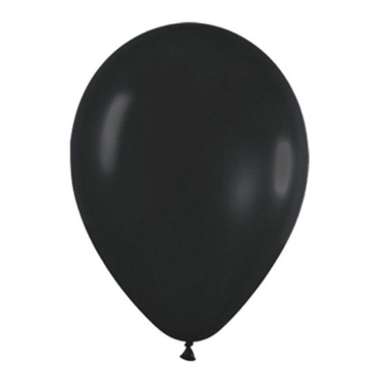 PALLONCINI 15PZ 30CM NERO 2