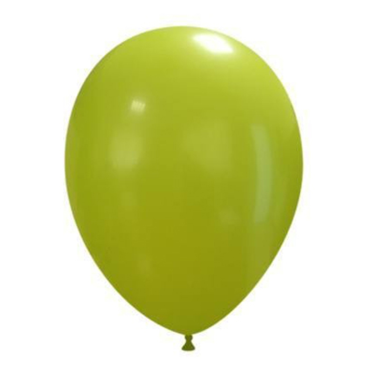 PALLONCINI 15PZ 30CM VERDE ACIDO BIO 2