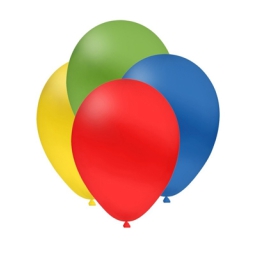 PALLONCINI 100PZ 30CM ASSORTITI BIO